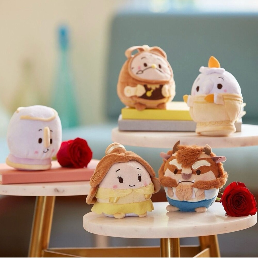 Disney Beauty and the Beast Ufufy Mini Plushies (Set of 5)